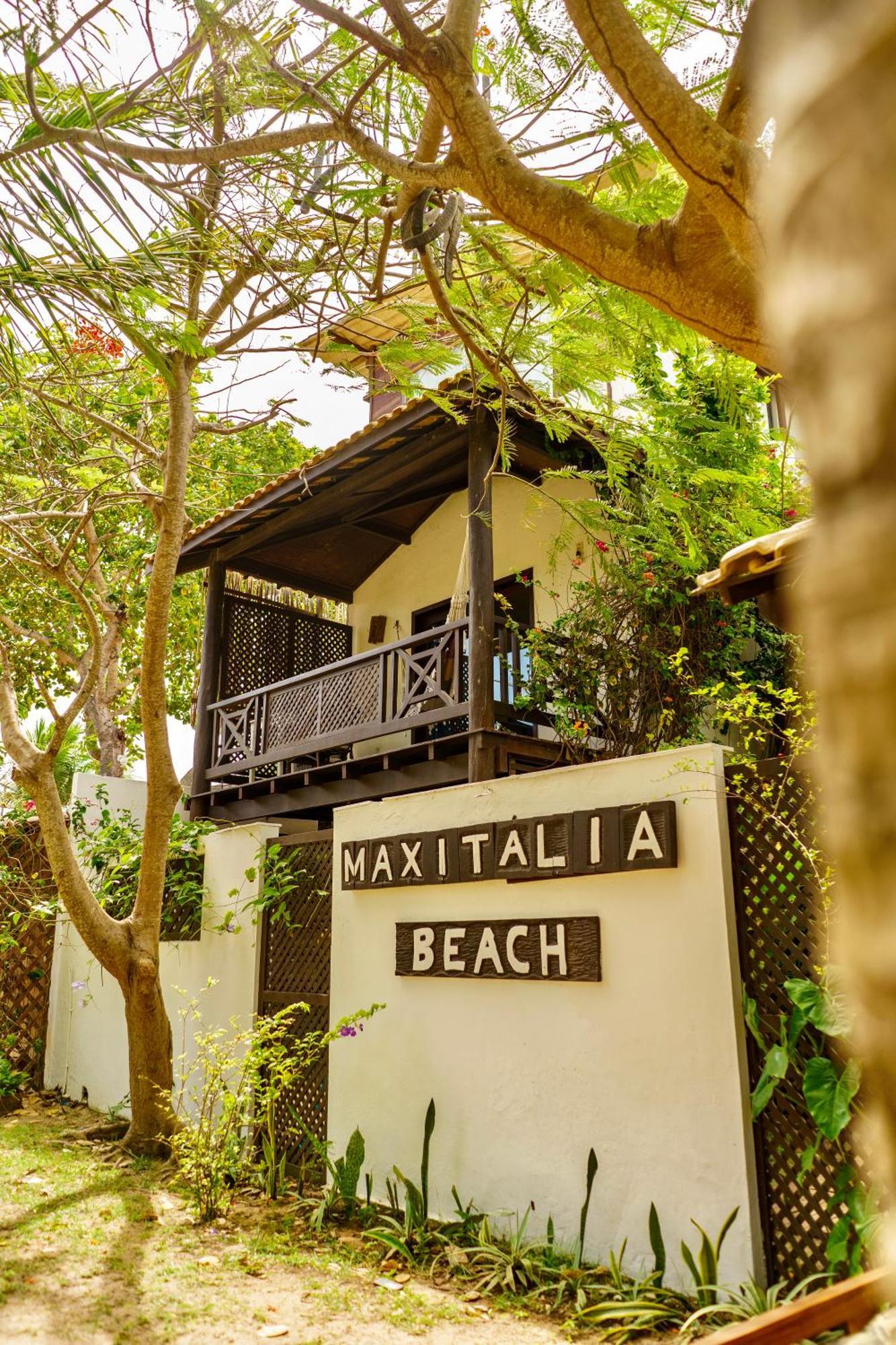 Pousada Maxitalia Beach Жижока-ди-Жерикуакуара Экстерьер фото